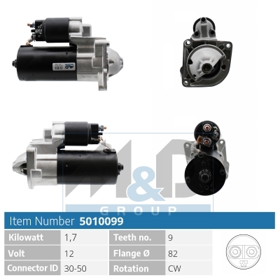 [5010099] Starter motor
