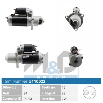 [5110022] Starter motor