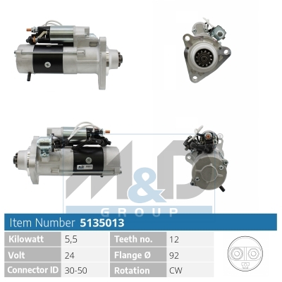 [5135013] Starter motor