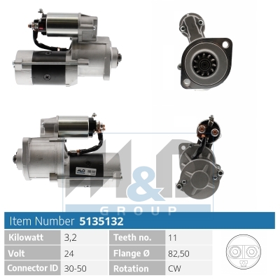 [5135132] Starter motor