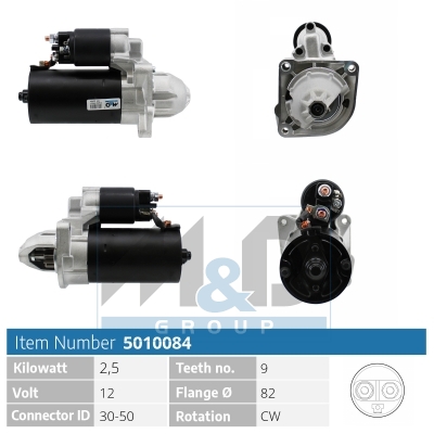 [5010084] Starter motor