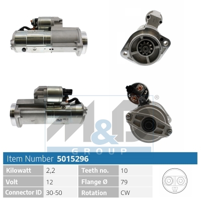 [5015296] Starter motor