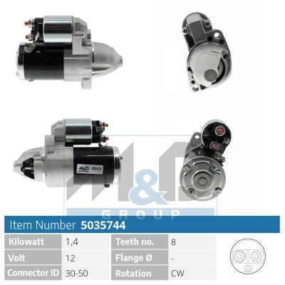 [5035744] Starter motor