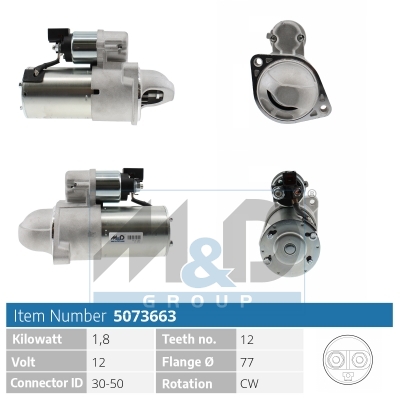 [5073663] Starter motor