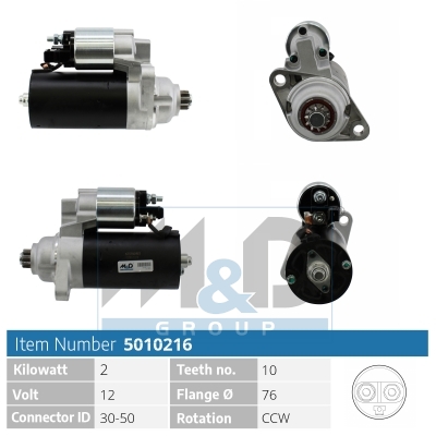 [5010216] Starter motor