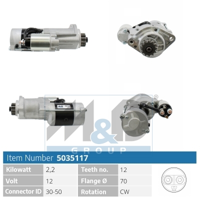 [5035117] Starter motor