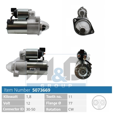 [5073669] Starter motor