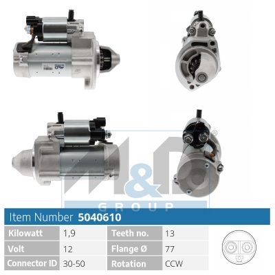 [5040610] Starter motor