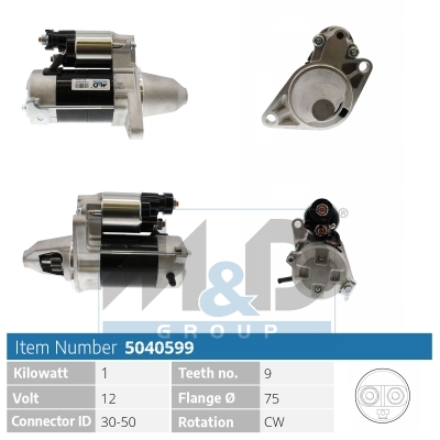 [5040599] Starter motor