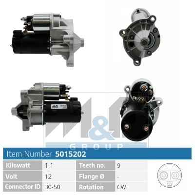 [5015202] Starter motor