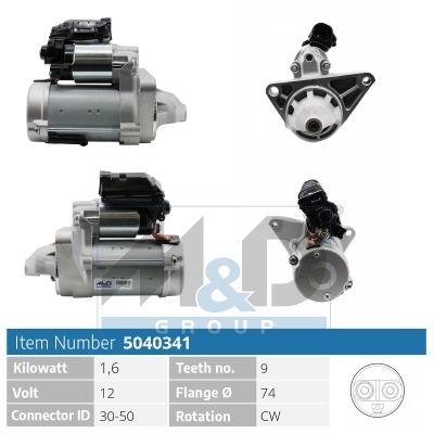 [5040341] Starter motor