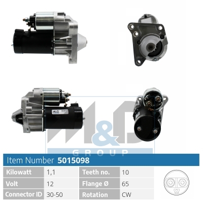 [5015098] Starter motor