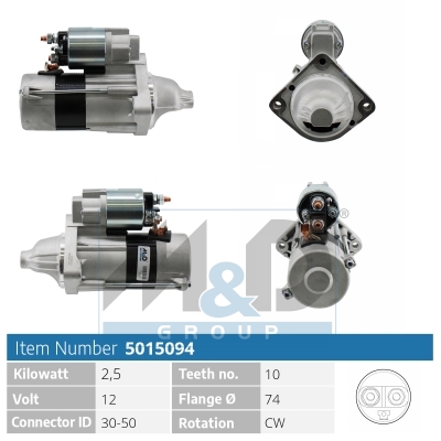 [5015094] Starter motor