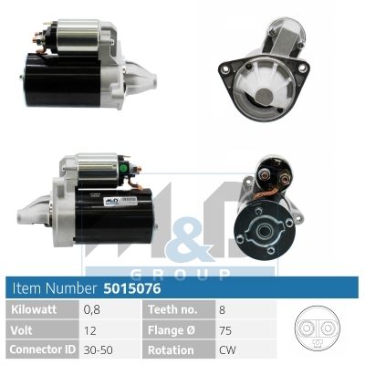 [5015076] Starter motor
