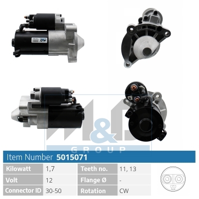 [5015071] Starter motor