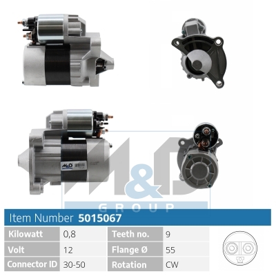 [5015067] Starter motor