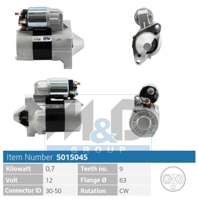 [5015045] Starter motor