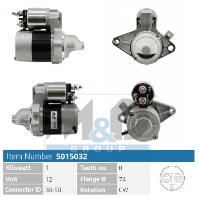 [5015032] Starter motor