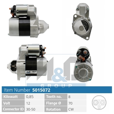 [5015072] Starter motor