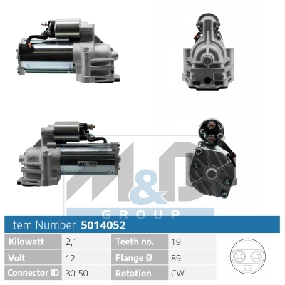 [5014052] Starter motor