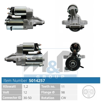 [5014257] Starter motor