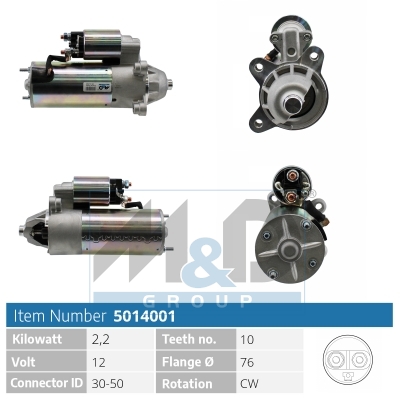 [5014001] Starter motor