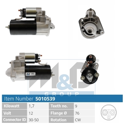 [5010539] Starter motor