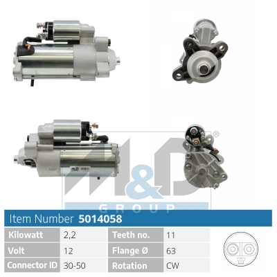 [5014058] Starter motor