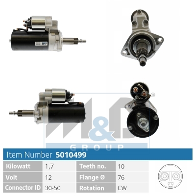 [5010499] Starter motor