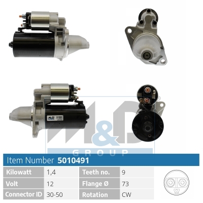[5010491] Starter motor