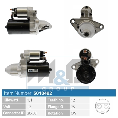 [5010492] Starter motor