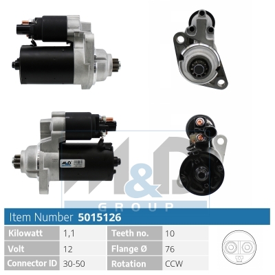 [5015126] Starter motor