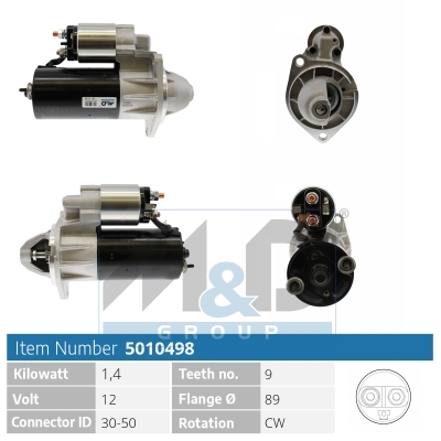 [5010498] Starter motor
