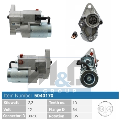 [5040170] Starter motor