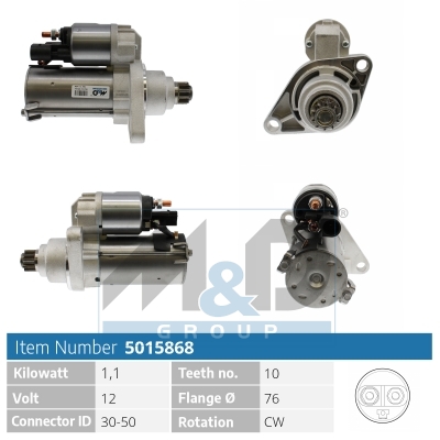 [5015868] Starter motor