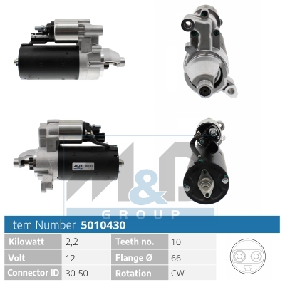 [5010430] Starter motor