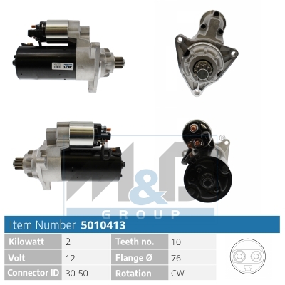[5010413] Starter motor