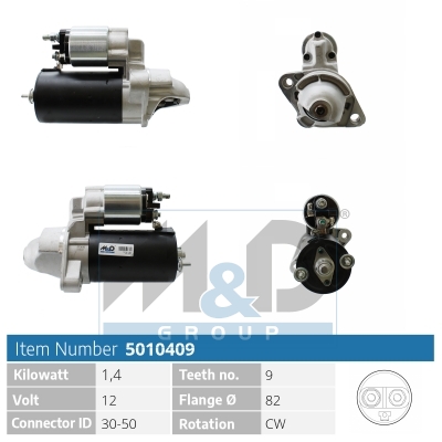 [5010409] Starter motor