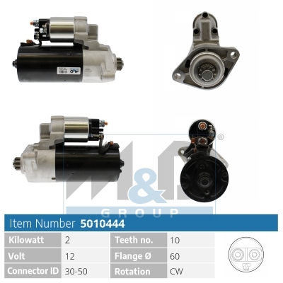 [5010444] Starter motor