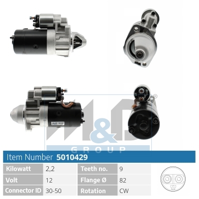 [5010429] Starter motor