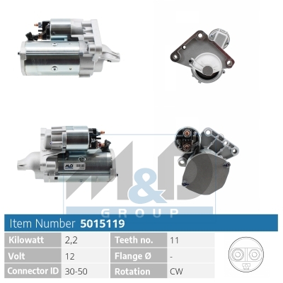 [5015119] Starter motor