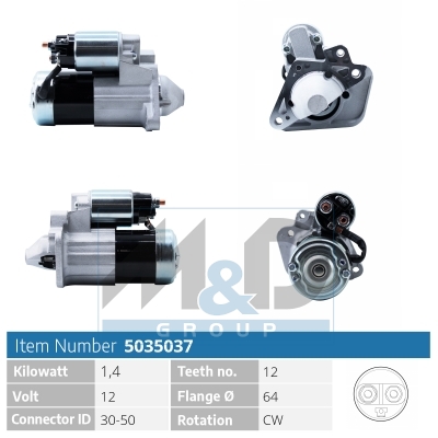 [5035037] Starter motor