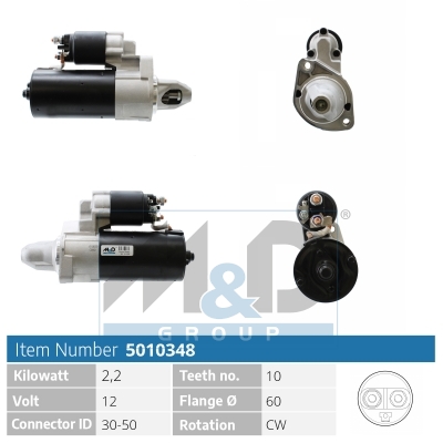 [5010348] Starter motor