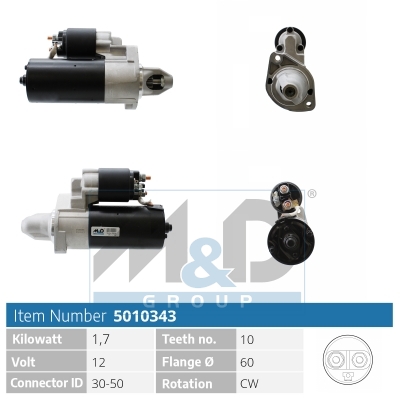 [5010343] Starter motor
