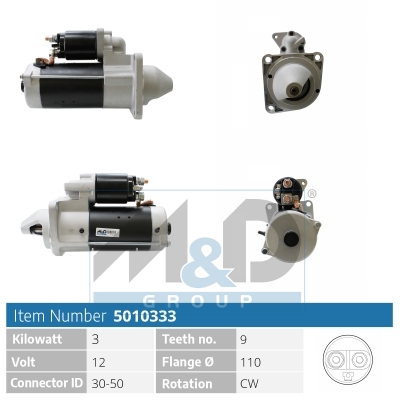 [5010333] Starter motor