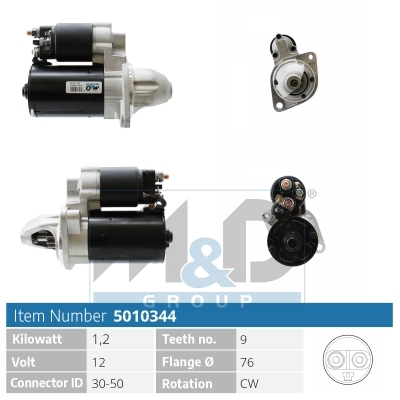 [5010344] Starter motor