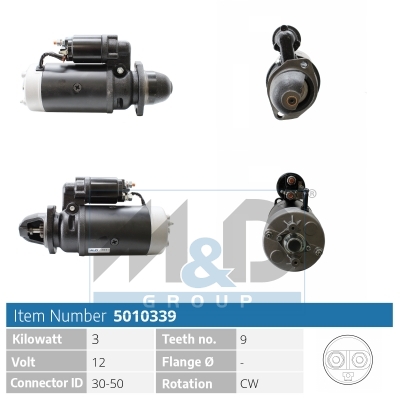 [5010339] Starter motor