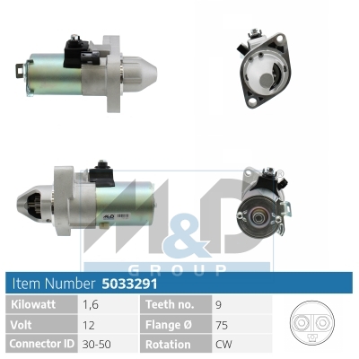 [5033291] Starter motor