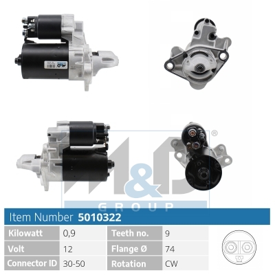 [5010322] Starter motor