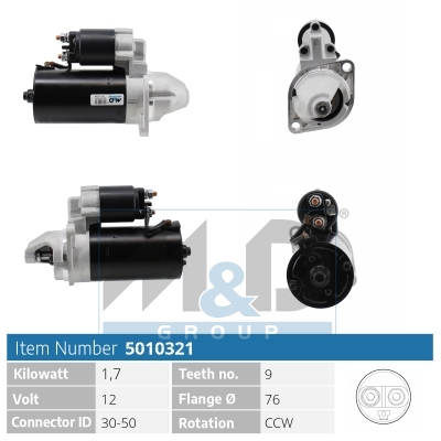 [5010321] Starter motor